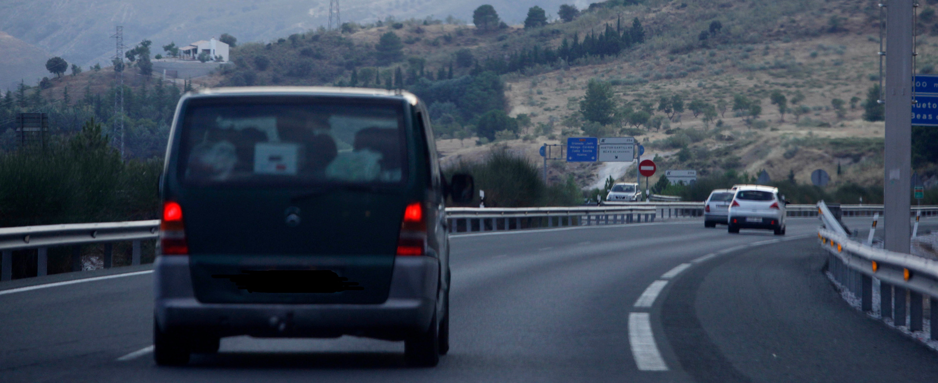 Los excesos de velocidad concentran 9 de cada 10 denuncias en los tramos de obras en carretera